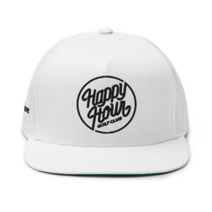 HHGC Flat Bill Cap (White)